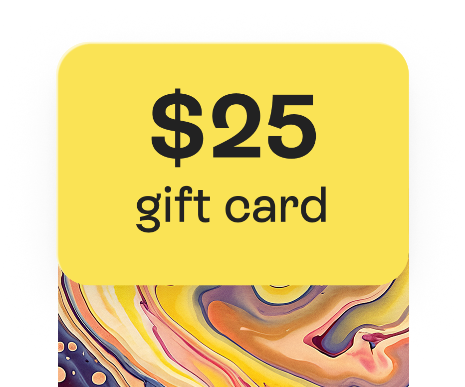 $25 gift card